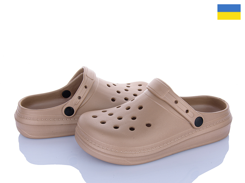 Кроксы Roks (36-40) 161 мокко (лето)
