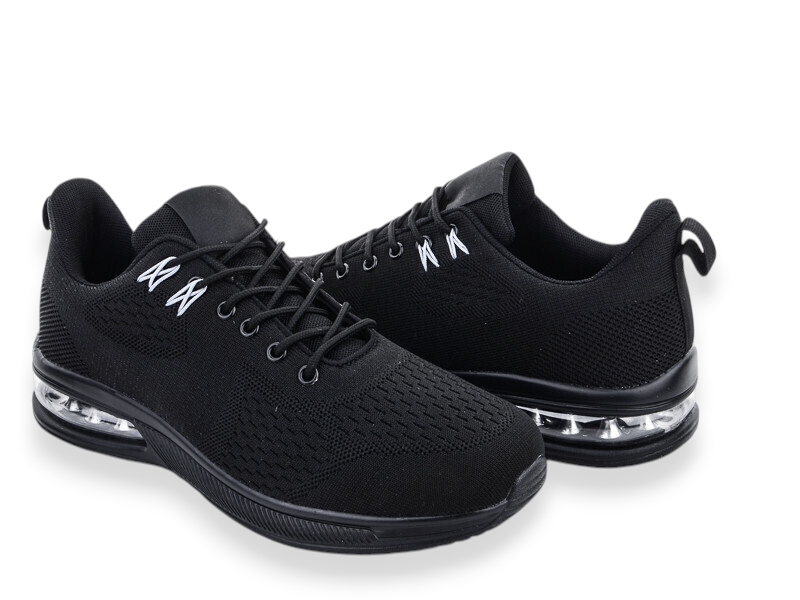 Кроссовки Hongquan (40-45) J737 black (деми)