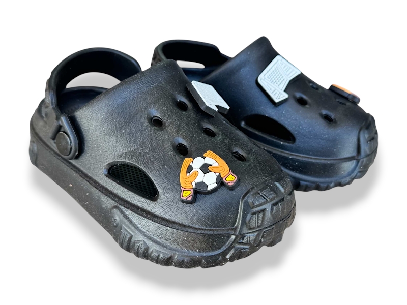 Кроксы Rai shoes (37-41) 3001чорний (лето)