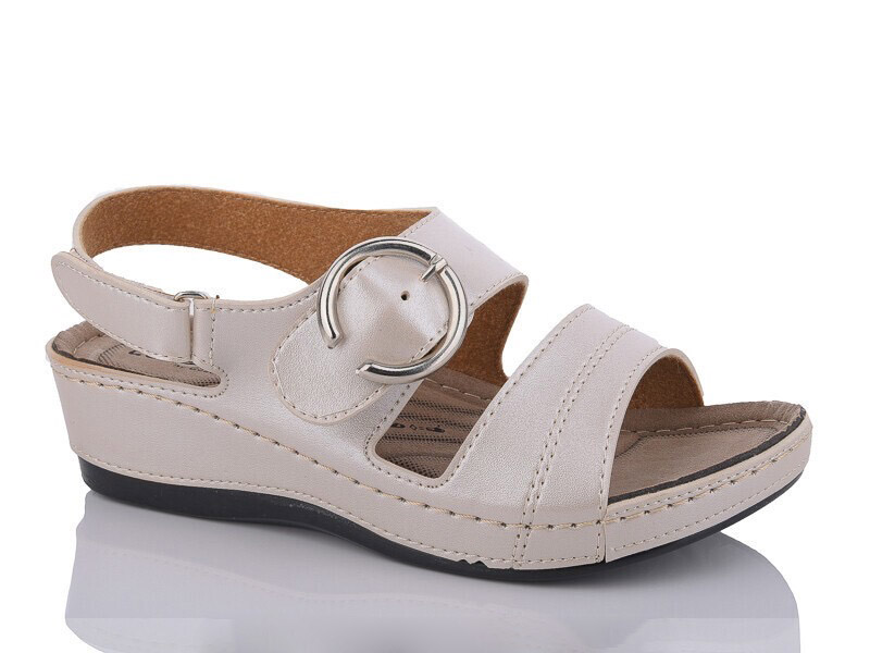 Босоножки FG (36-40) Z130-1 beige (лето)