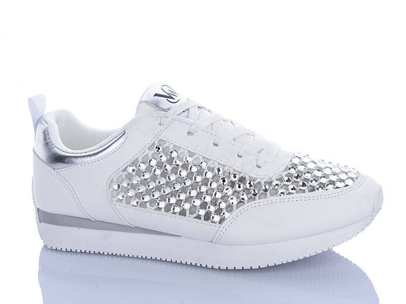 Кроссовки Violeta (36-41) 2028-12 white (лето)