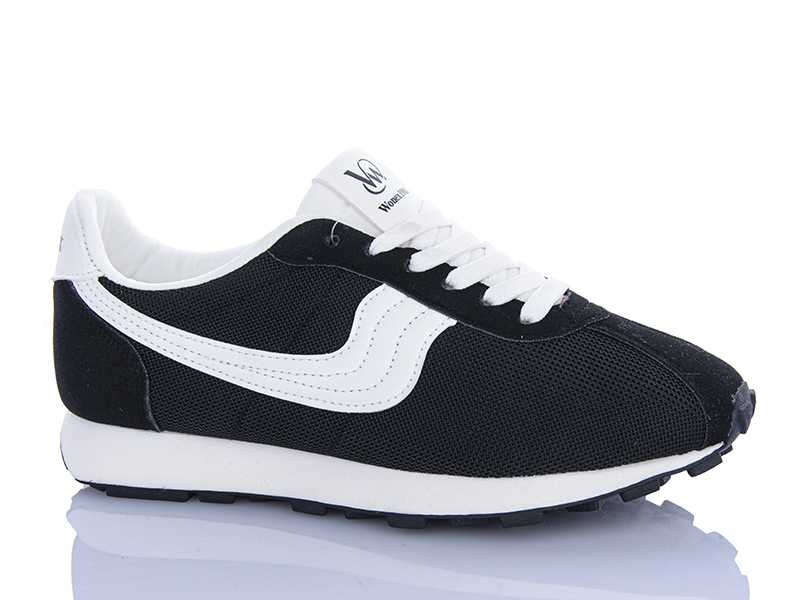 Кроссовки Violeta (36-41) 2028-17 black (деми)