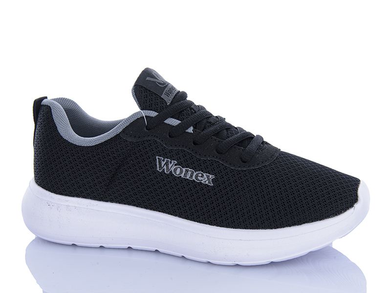Кроссовки Violeta (36-41) 2028-24 black (деми)