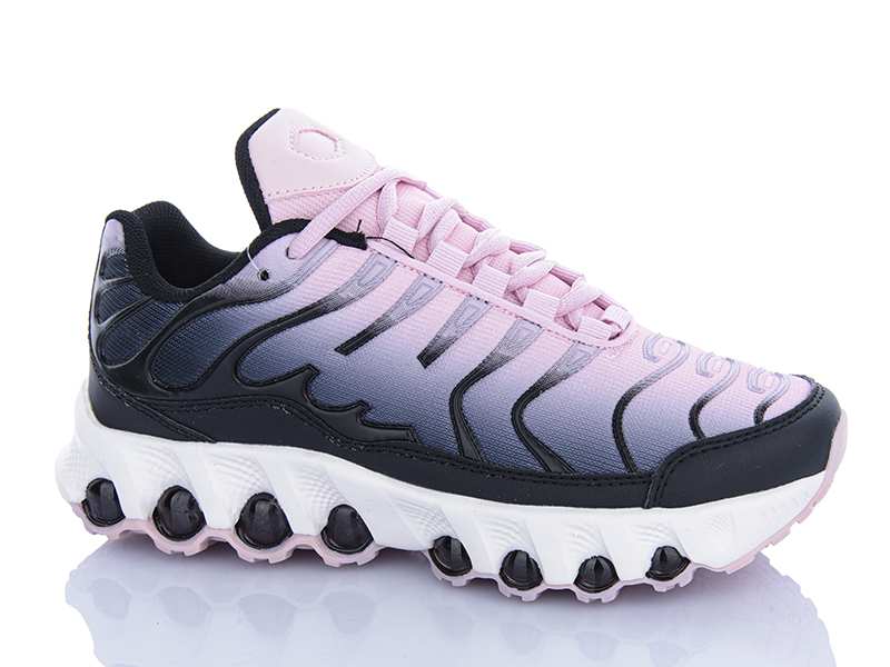 Кроссовки Violeta (36-41) 24-158 pink-black (деми)