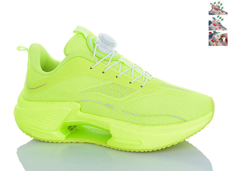 Кроссовки Violeta (36-41) 24-160 green (деми)