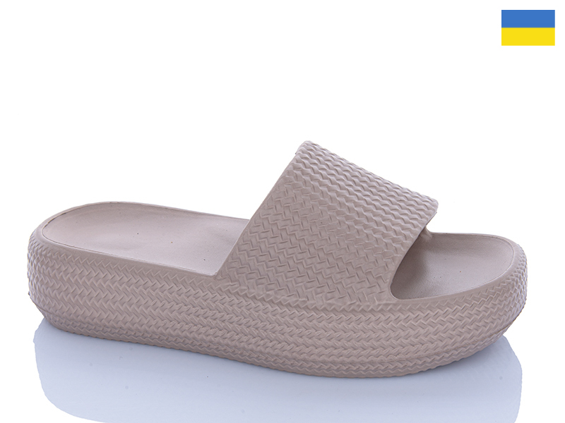 Шлепанцы Progress (36-41) DS-78 таупе (лето)