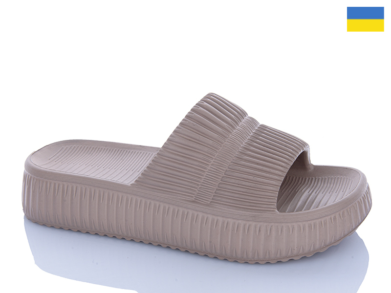 Шлепанцы Progress (36-41) DS-79 таупе (лето)