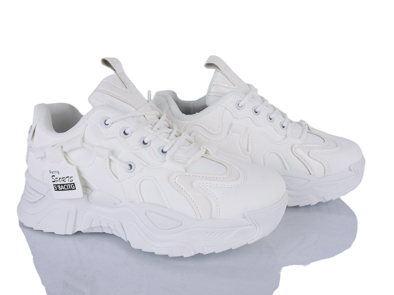 Кроссовки Gratis (37-40) PR-2219 white (деми)