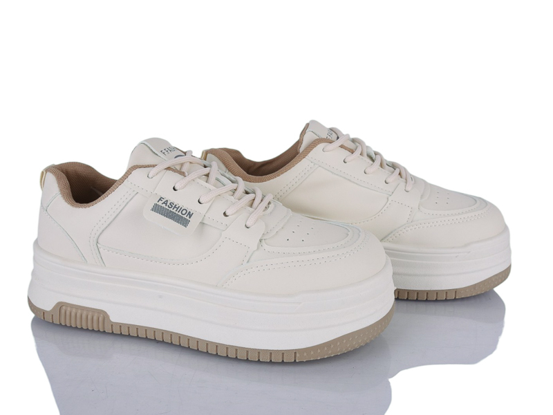 Кроссовки Gratis (37-40) PR-B-91 BEIGE (деми)