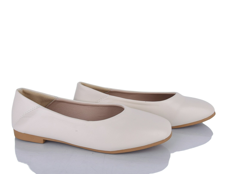 Балетки Gratis (37-40) PR-D-13 white (лето)