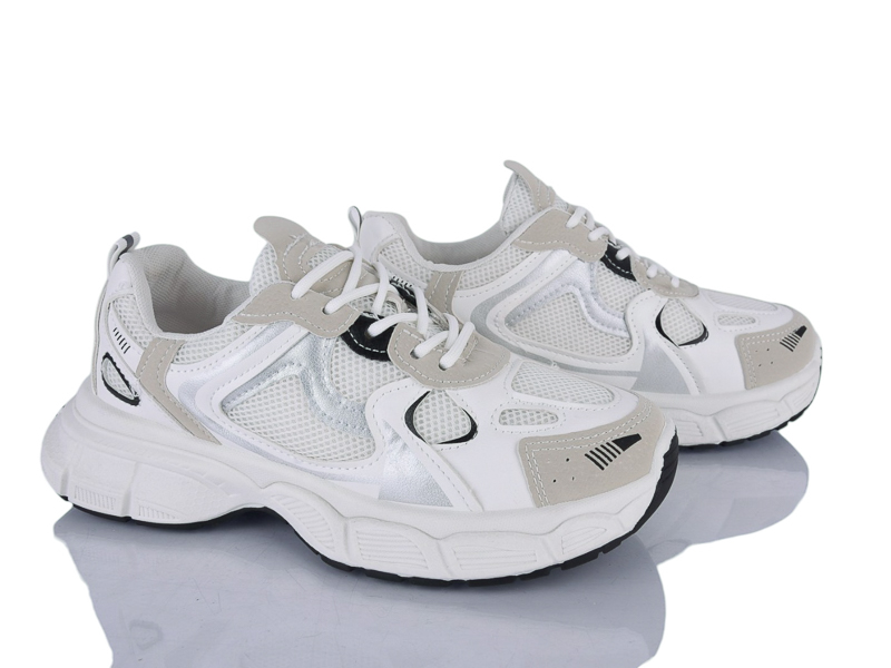 Кроссовки Gratis (37-40) PR-D-4 white (деми)
