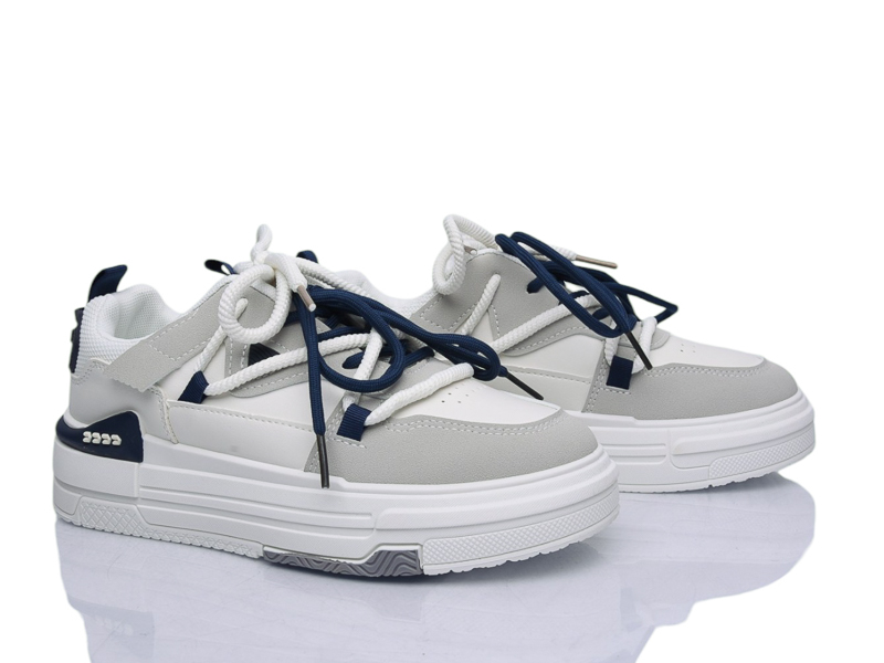 Кроссовки Gratis (37-40) PR-K1316 grey (деми)