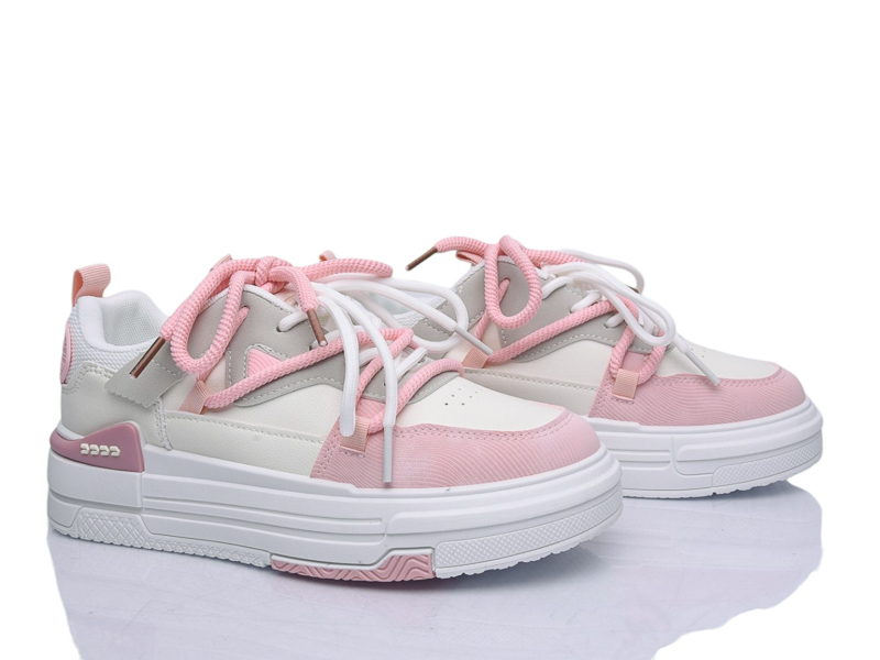 Кроссовки Gratis (37-40) PR-K1316 pink (деми)