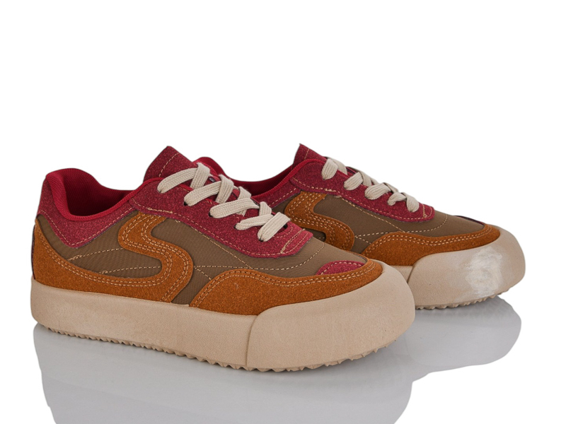 Кроссовки Gratis (37-40) PR-K5 red (деми)
