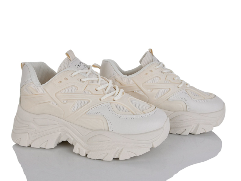 Кроссовки Gratis (37-40) PR-M998 beige (деми)