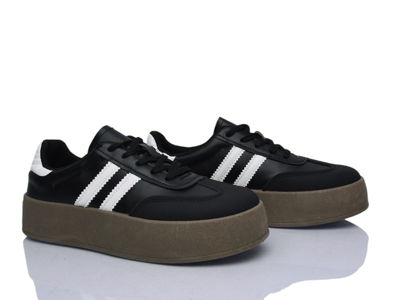 Кроссовки Gratis (37-40) PR-T1 black (деми)