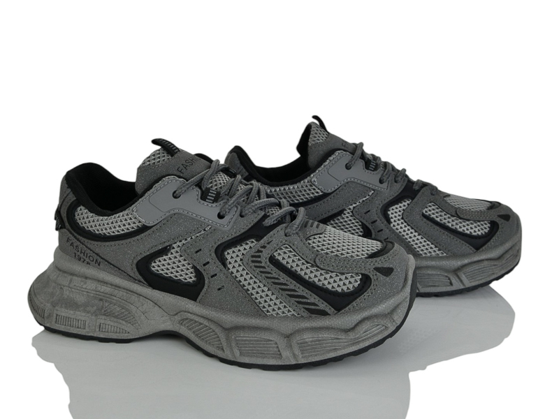Кроссовки Gratis (37-40) PR-X23 grey (деми)