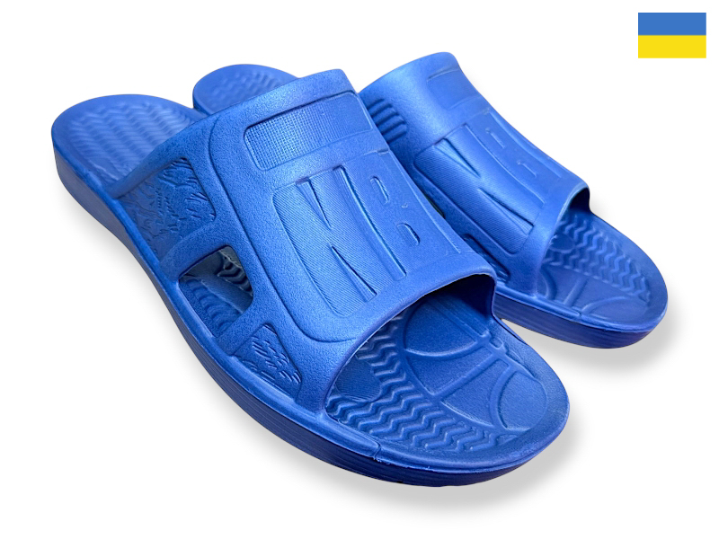 Шлепанцы Rai shoes (40-45) 09-K2 синій (лето)