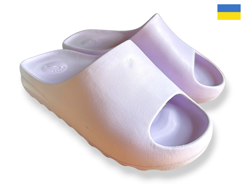 Шлепанцы Rai shoes (36-41) L6 фіолетовий (лето)