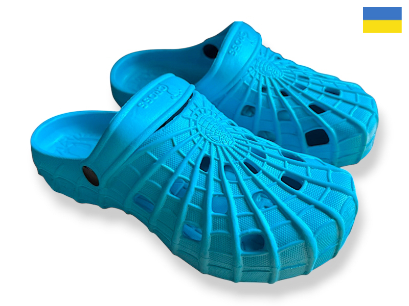 Кроксы Rai shoes (28-33) SV16 бірюзоаий (лето)