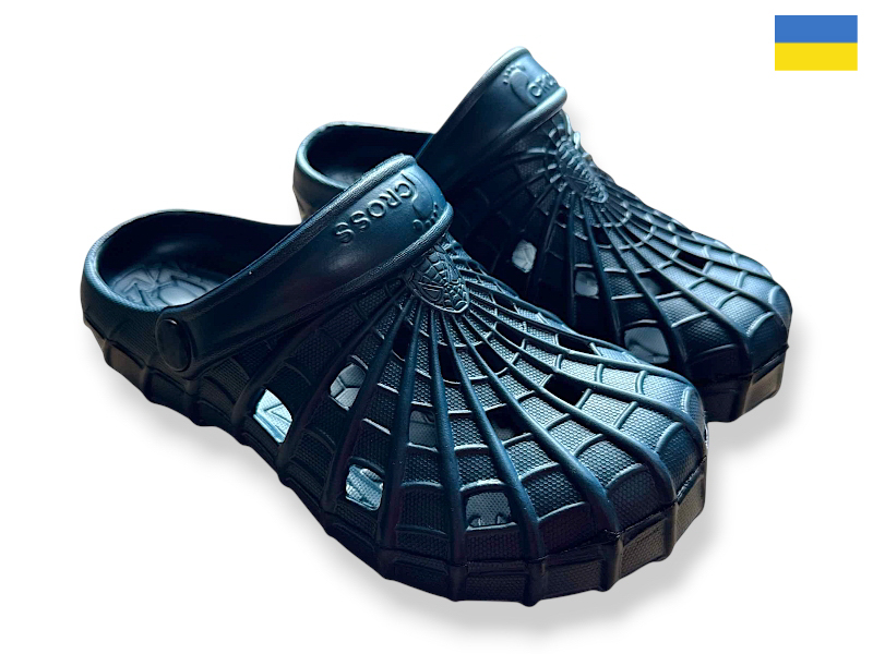 Кроксы Rai shoes (28-33) SV16 т.синій (лето)