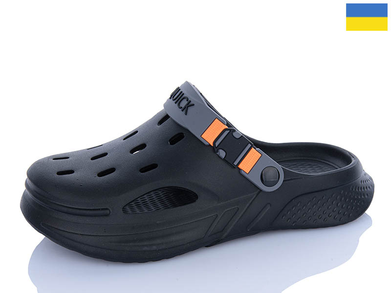 Кроксы Inblu (41-46) 245 чорний (лето)