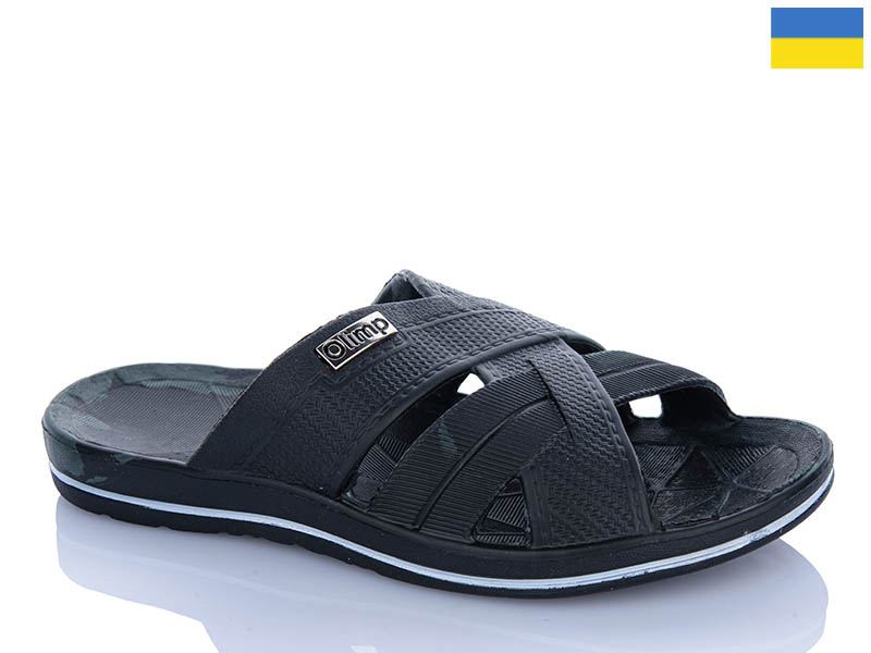Шлепанцы Inblu (41-46) M204 чорний (лето)