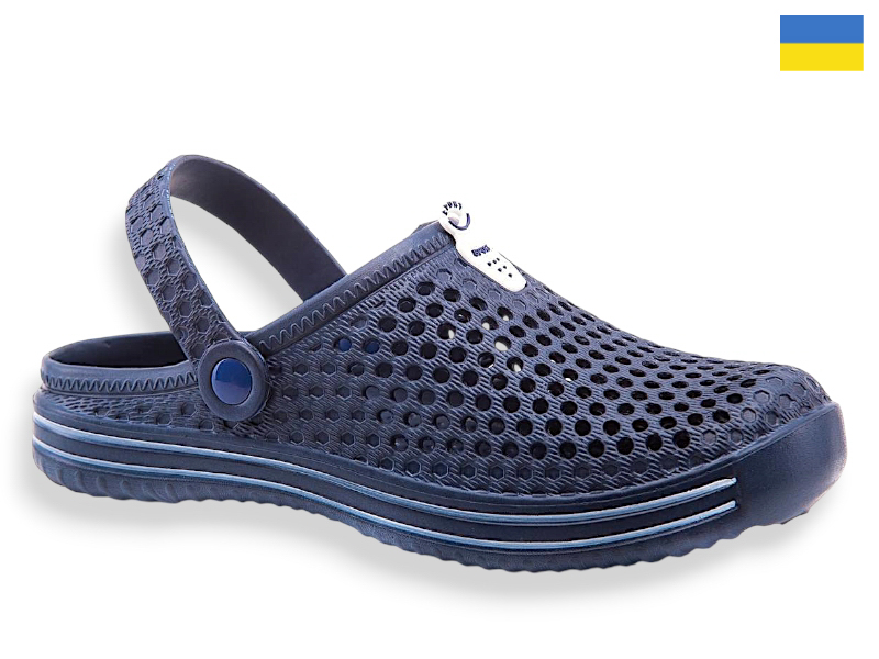 Кроксы Rai shoes (40-45) M206 синій (лето)