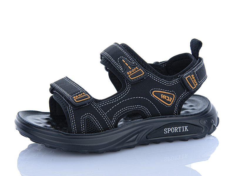 Босоножки Sportik (32-37) ZY010 black (лето)