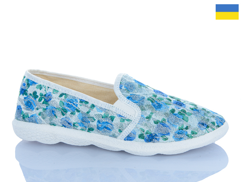 Слипоны Inblu (36-41) 203 джинс (деми)