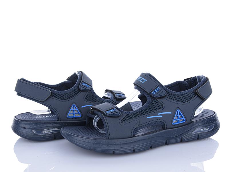 Сандалии ABA (40-45) 07521 blue піна (лето)