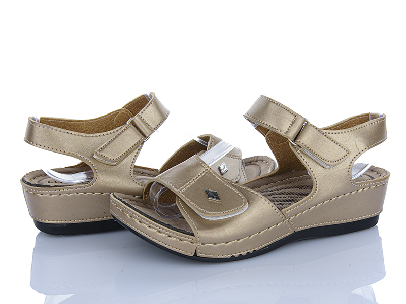 Босоножки FG (36-41) Lucca gold (лето)