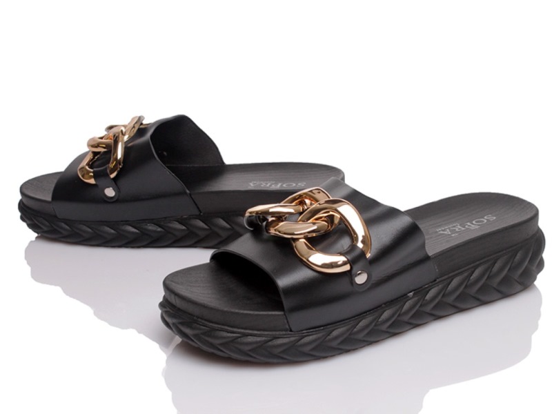 Шлепанцы Allshoes (36-41) 170224 (лето)