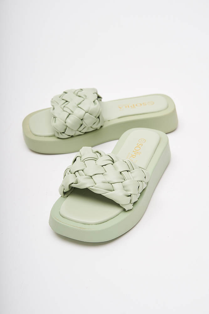 Шлепанцы Allshoes (36-41) 171207 (лето)