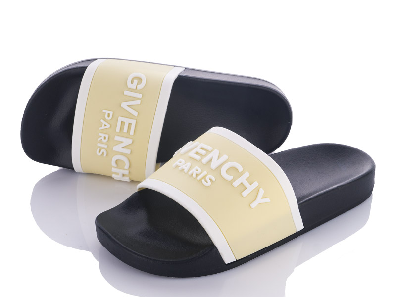 Шлепанцы Violeta (36-41) Q110-L30-3 beige (лето)
