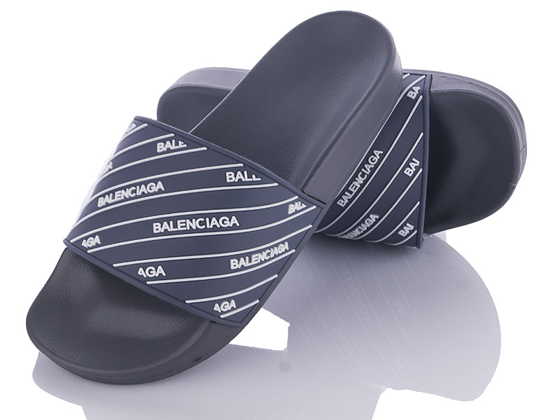 Шлепанцы Violeta (36-41) Q115-L33-5 grey (лето)