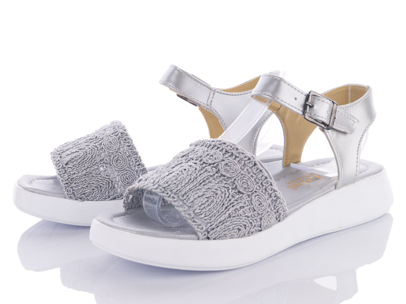 Босоножки Violeta (36-40) 15002 silver (лето)