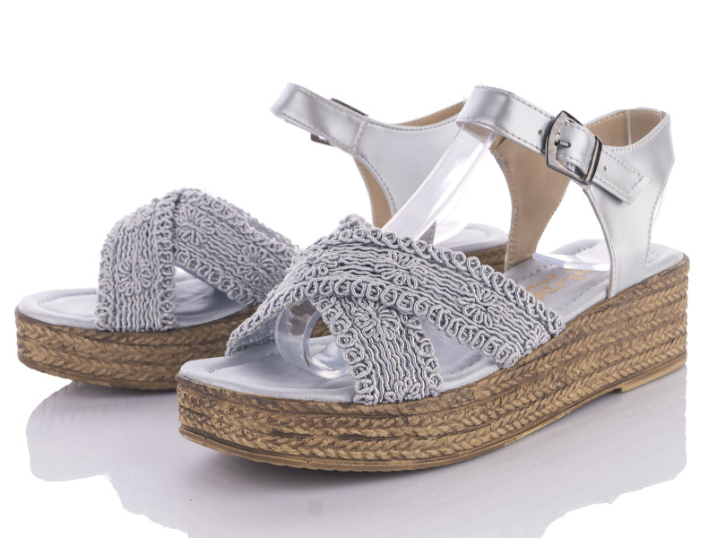 Босоножки Violeta (36-40) 15000 silver (лето)