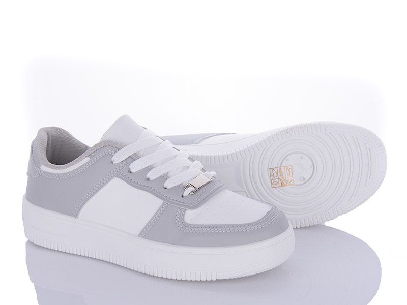 Кроссовки LB (36-41) L810-2 white-grey (деми)