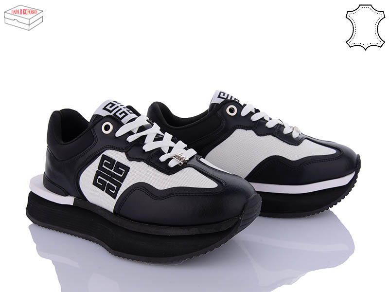 Кроссовки Ailaifa (36-41) G8811 white-black (деми)