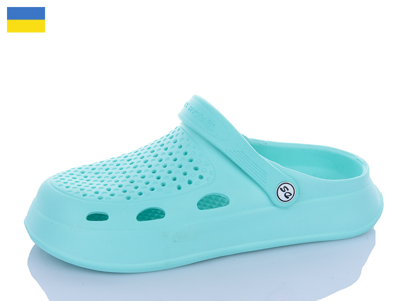 Кроксы Inblu (36-41) Сабо N8 мята (лето)