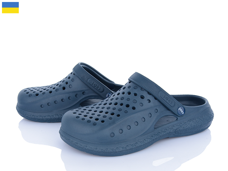 Кроксы Vladimir (41-45) Крок C99 синій (лето)