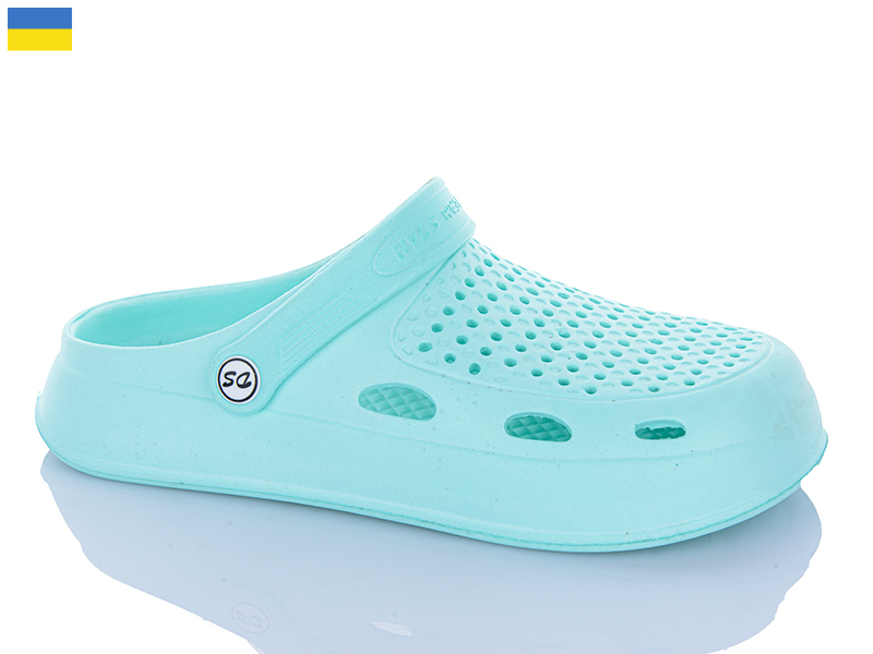 Кроксы Inblu (36-41) Сабо 8 мята (лето)