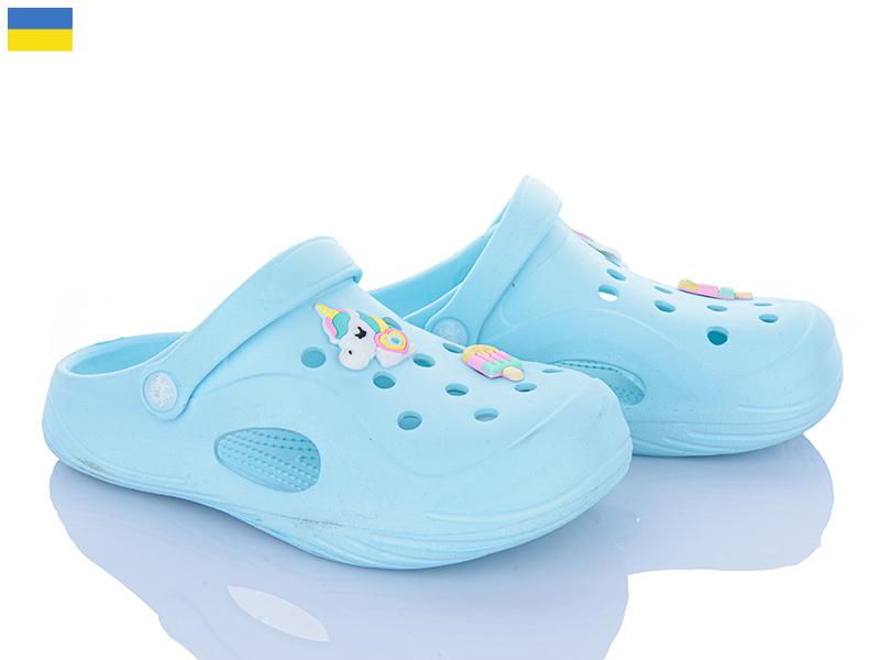 Кроксы Inblu (32-35) 412 мята (лето)