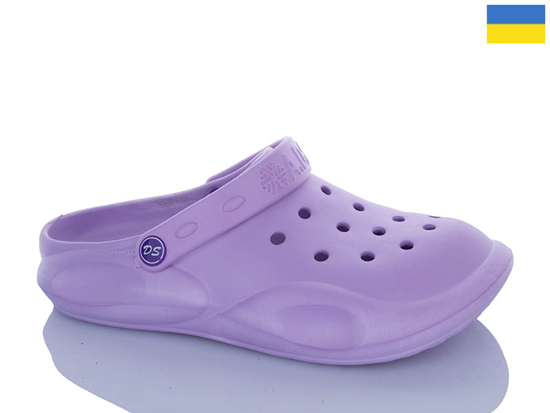 Кроксы Inblu (37-41) Сабо 10 бузковий (лето)