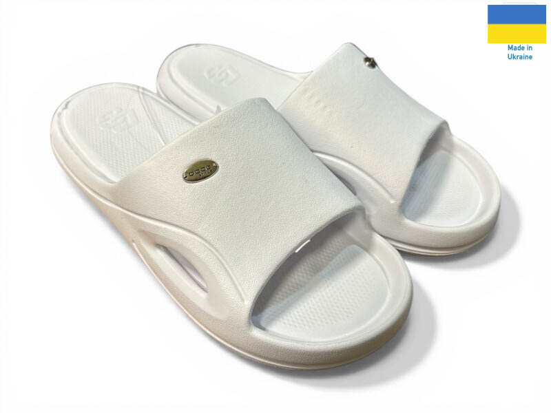 Шлепанцы Rai shoes (37-41) 258 білий (лето)