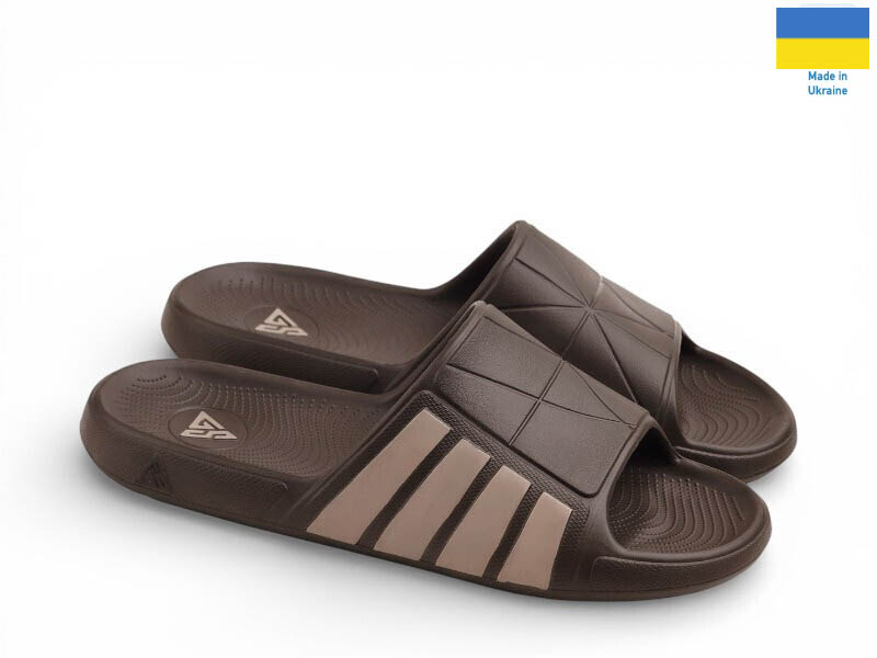 Шлепанцы Rai shoes (30-35) CC010 коричневий (лето)