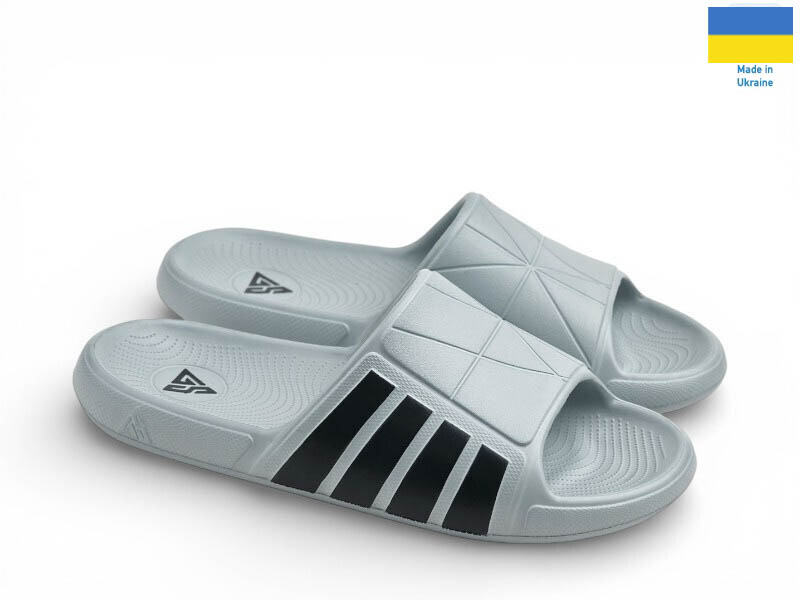 Шлепанцы Rai shoes (30-35) CC010 сіро-блакитний (лето)