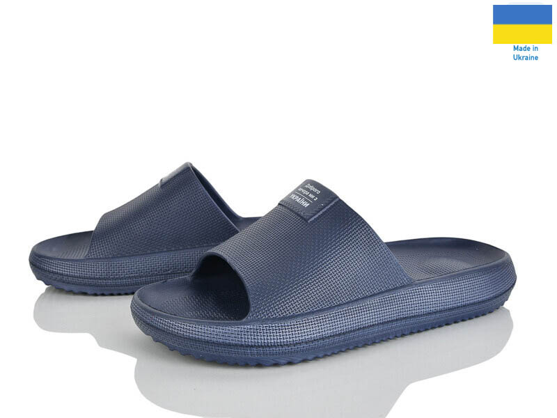 Шлепанцы Rai shoes (40-45) E235 синій (лето)