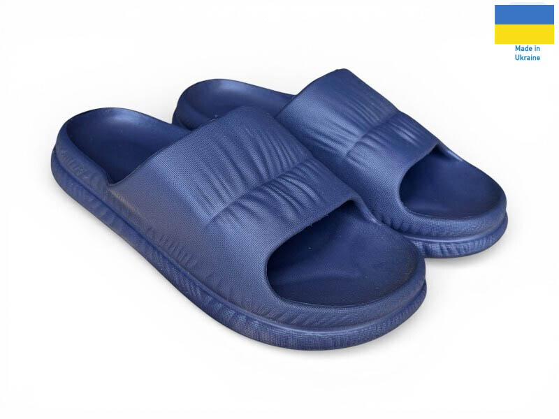 Шлепанцы Rai shoes (36-41) С101 синій (лето)